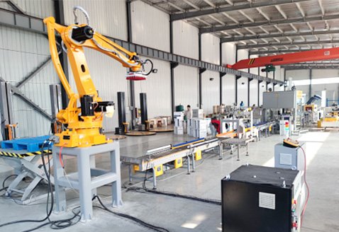 保鮮盒裝箱碼垛解決方案